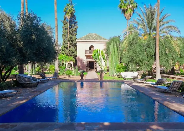 Villa Riad luxe centre marrakech majorelle Rue Yves st laurent Marrakesh